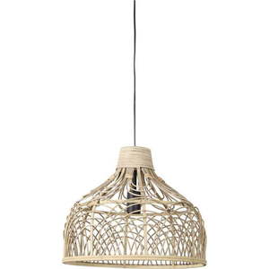 Stropní svítidlo v přírodní barvě s ratanovým stínidlem ø 42 cm Pocita – Light & Living obraz