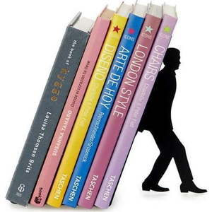 Zarážka na knihy Too Many Books – Balvi obraz