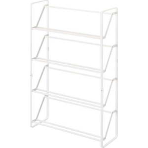 Bílý kovový stojan na boty Frame – YAMAZAKI obraz