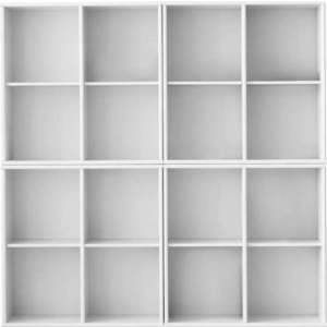 Bílá závěsná knihovna 70x70 cm Mistral – Hammel Furniture obraz