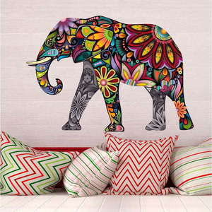 Samolepka Ambiance India Elephant, 60 x 85 cm obraz