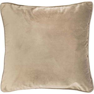 Světle béžový polštář Tiseco Home Studio Velvety, 45 x 45 cm obraz