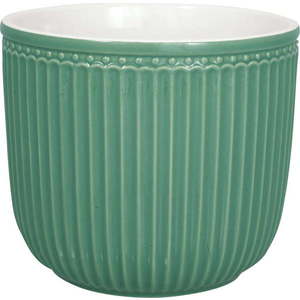 Zelený keramický květináč Green Gate Alice, ø 14 cm obraz