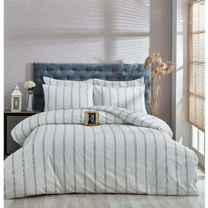 Krémové bavlněné prodloužené povlečení na dvoulůžko 200x220 cm – Mila Home obraz