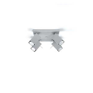 Šedé bodové svítidlo 25x25 cm Toscana – Nice Lamps obraz