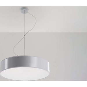 Šedé závěsné svítidlo ø 45 cm Atis – Nice Lamps obraz