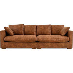 Koňakově hnědá pohovka 266 cm Comfy – Scandic obraz