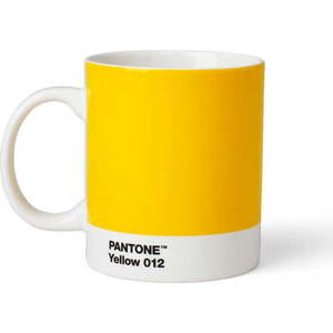 Žlutý keramický hrnek 375 ml Yellow 012 – Pantone obraz