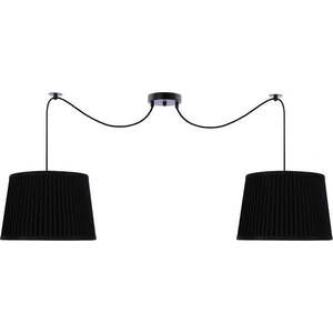 Černé závěsné svítidlo 100x20 cm Gillo – Candellux Lighting obraz