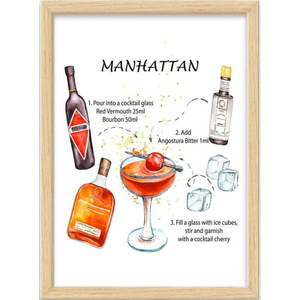 Obraz 40x55 cm Manhattan – Wallity obraz