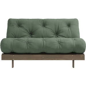 Zelená rozkládací pohovka 140 cm Roots – Karup Design obraz