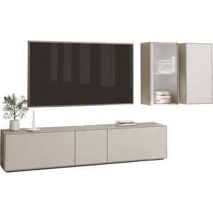 Světle šedá TV sestava 226x46 cm Edge by Hammel – Hammel Furniture obraz
