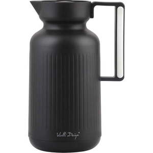 Matně černá termoska 1 l Lungo – Vialli Design obraz
