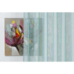 Záclona v mentolové barvě 140x260 cm Teatro – Mendola Fabrics obraz