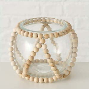 Skleněný svícen Boltze Windlight Beads obraz