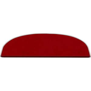 Červené nášlapy na schody v sadě 16 ks 20x65 cm Plain Color – Vitaus obraz