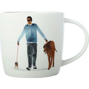 Bílý porcelánový hrnek 400 ml Little Dog – Maxwell & Williams obraz