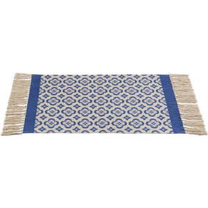 Modro-béžová koupelnová předložka 50x80 cm Presa – Wenko obraz