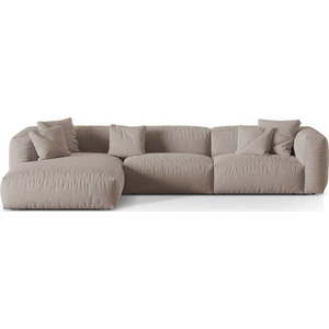 Béžová modulární rohová pohovka (levý roh) Martina – Micadoni Home obraz