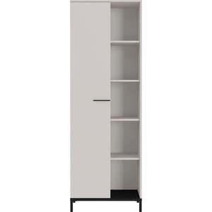 Krémová knihovna 64x190x34 cm Rovigo – Germania obraz