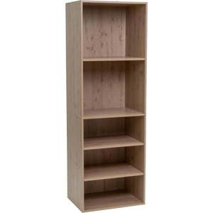 Otevřená modulární skříň v dekoru dubu v přírodní barvě 60x180x45 cm Modular – Casa Selección obraz