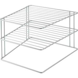 Ocelová přídavná polička ve stříbrné barvě 25x25 cm Palio – Metaltex obraz