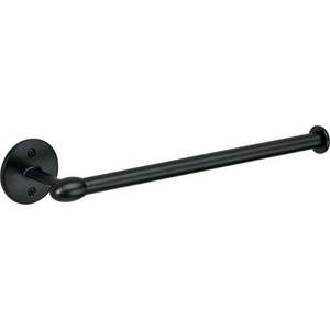 Černý kovový držák na papírové utěrky iDesign Orbinni, 36 cm obraz