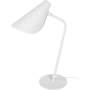 Bílá stolní lampa SULION Lisboa, výška 45 cm obraz