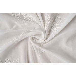 Krémová záclona 140x245 cm Hazel – Mendola Fabrics obraz