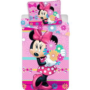 Bavlněné dětské povlečení na jednolůžko 140x200 cm Minnie – Jerry Fabrics obraz