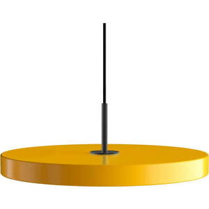 Okrově žluté LED závěsné svítidlo s kovovým stínidlem ø 43 cm Asteria Medium – UMAGE obraz