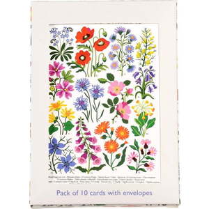 Přání v sadě 10 ks Wild Flowers – Rex London obraz