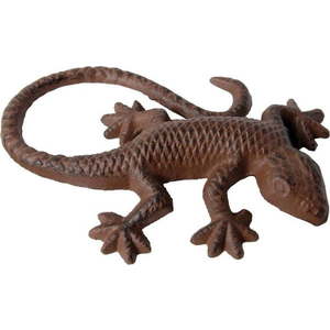 Litinová dekorace Esschert Design Ještěrka, 10, 4 x 15, 1 cm obraz