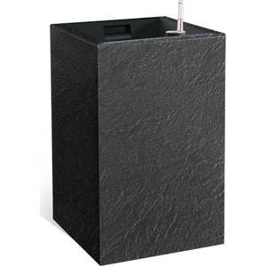 Samozavlažovací květináč z recyklovaného plastu Cubico Stone – Flower Lover obraz