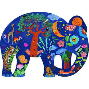Dětské puzzle se 150 dílky Djeco Elephant obraz
