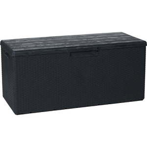 Tmavě šedý zahradní úložný box Portofino – Toomax obraz