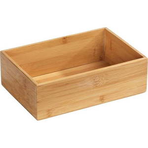 Bambusová úložná přihrádka Wenko Terra, šířka 22 cm obraz