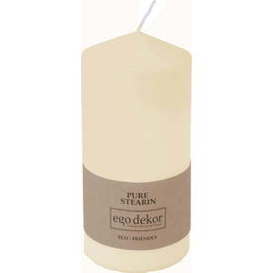 Smetanově bílá svíčka Eco candles by Ego dekor Top, doba hoření 30 h obraz