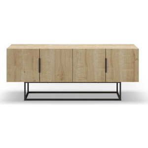 TV stolek v dekoru dubu v přírodní barvě 140x55 cm Titan – Marckeric obraz