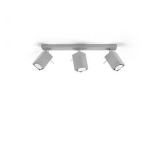 Šedé bodové svítidlo 6x45 cm Toscana – Nice Lamps obraz