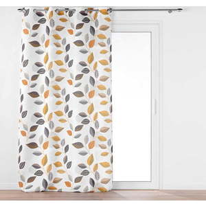 Žlutý/bílý závěs 140x280 cm Vahine – douceur d'intérieur obraz