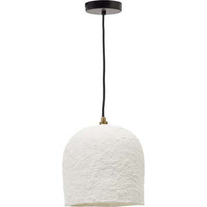 Bílé závěsné svítidlo ø 25 cm Calvia – Kave Home obraz