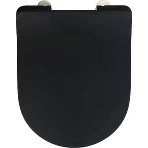 Černé WC sedátko Wenko Sedilo Black, 45, 2 x 36, 2 cm obraz