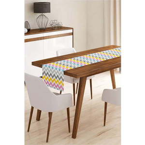 Běhoun na stůl 45x140 cm Zig Zag – Minimalist Cushion Covers obraz