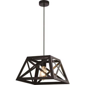 Černé kovové závěsné svítidlo 32x32 cm Origami – Candellux Lighting obraz