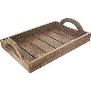 Servírovací dřevěný podnos 20.5x30.5 cm Mango – Orion obraz