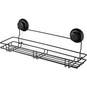 Černá samodržící nástěnná kuchyňská polička Compactor Bestlock Black Kitchen Shelf, 45, 5 x 12 cm obraz