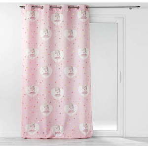 Růžový dětský závěs 140x260 cm Petite Etoile – douceur d'intérieur obraz
