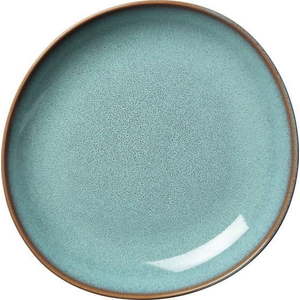 Tyrkysovo-hnědá kameninová mísa Villeroy & Boch Like Lave, ø 28 cm obraz