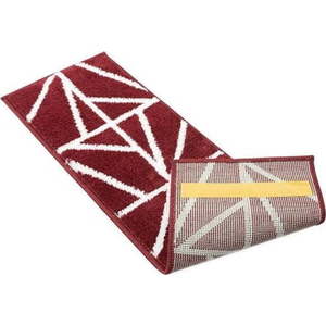 Červené nášlapy na schody v sadě 13 ks 22x73 cm Striped – Mila Home obraz